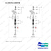 65.90701-0097B VALVE - full parts diagram, item 5 marked - genuine Doosan / Bobcat forklift part