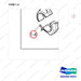 65.91301-0010 CONNECTING ROD - parts diagram, item 1-4 shown - genuine Doosan / Bobcat forklift part