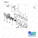65.91501-0009 CRANK AS - parts diagram, item 21 shown - genuine Doosan / Bobcat forklift part
