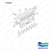 65.91701-0273 CYLINDER BLOCK - full parts diagram, item 29 marked - genuine Doosan / Bobcat forklift part