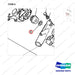65.91710-0010 WATER PUMP GP - parts diagram, item 6 shown - genuine Doosan / Bobcat forklift part