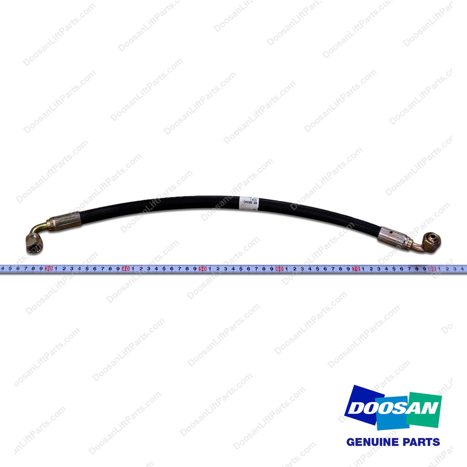 Hose,Rubber - Doosan Forklift Part 65.96340-5081