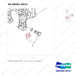 65.96501-0074 TIMING GEAR CASE - parts diagram, item 7-01 shown - genuine Doosan / Bobcat forklift part
