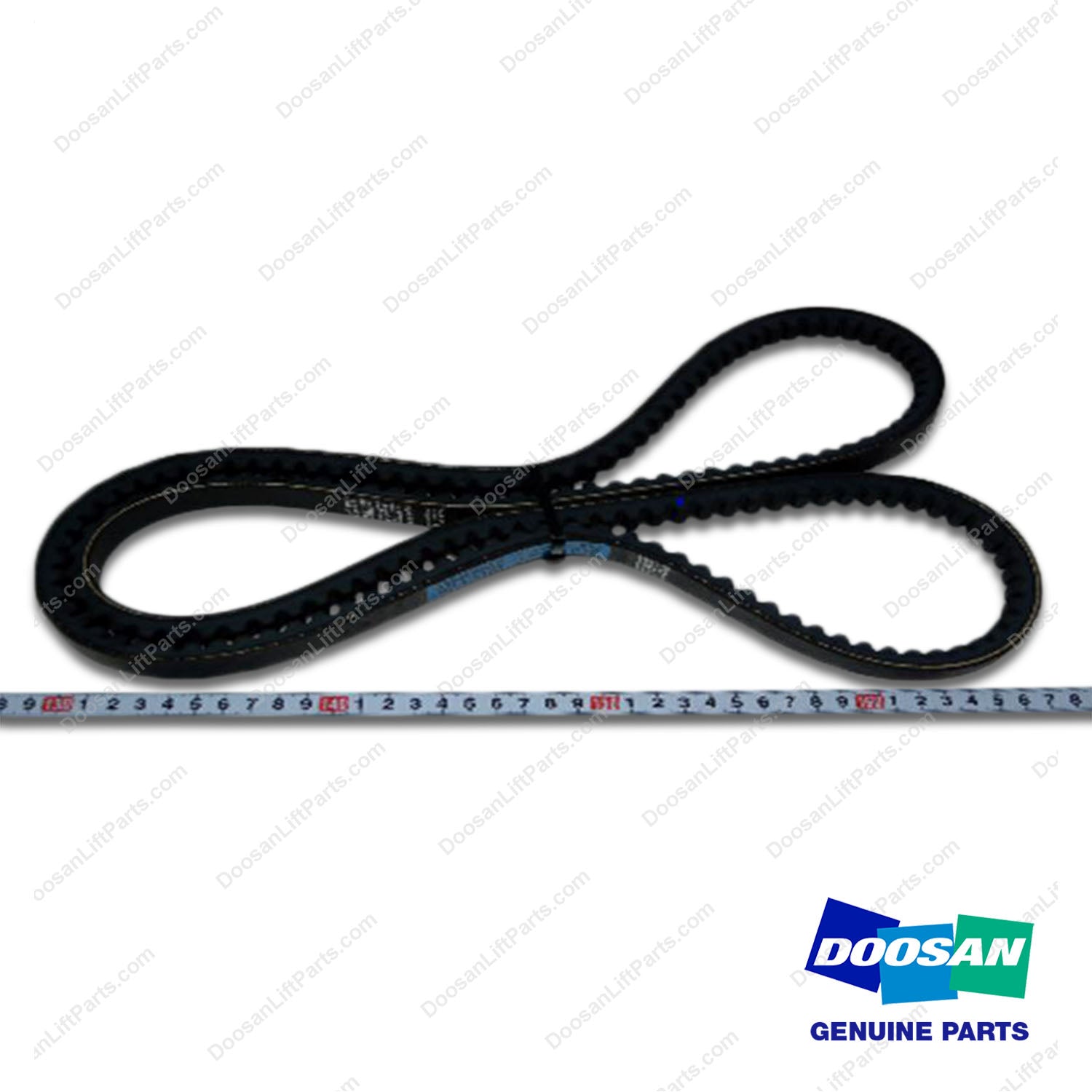 V-Belt, Set of Two, 2 X 13 X 1450 - Doosan Forklift Part 65.96801-0103