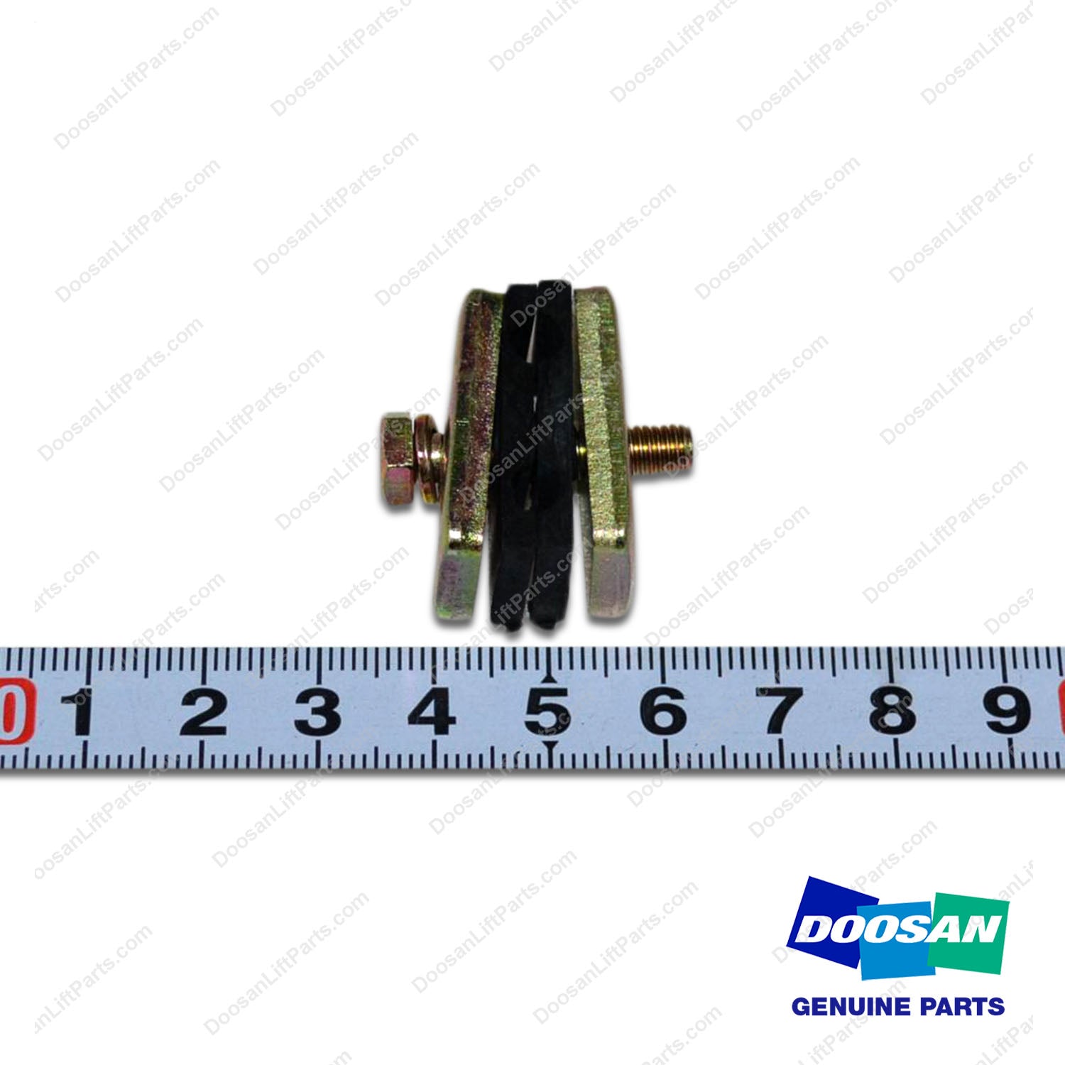 Clip ASSY,Pressure Pipe - Doosan Forklift Part 65.97401-6008
