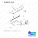 65.98131-0116 INJECTION PIPE - full parts diagram, item 4-5 marked - genuine Doosan / Bobcat forklift part