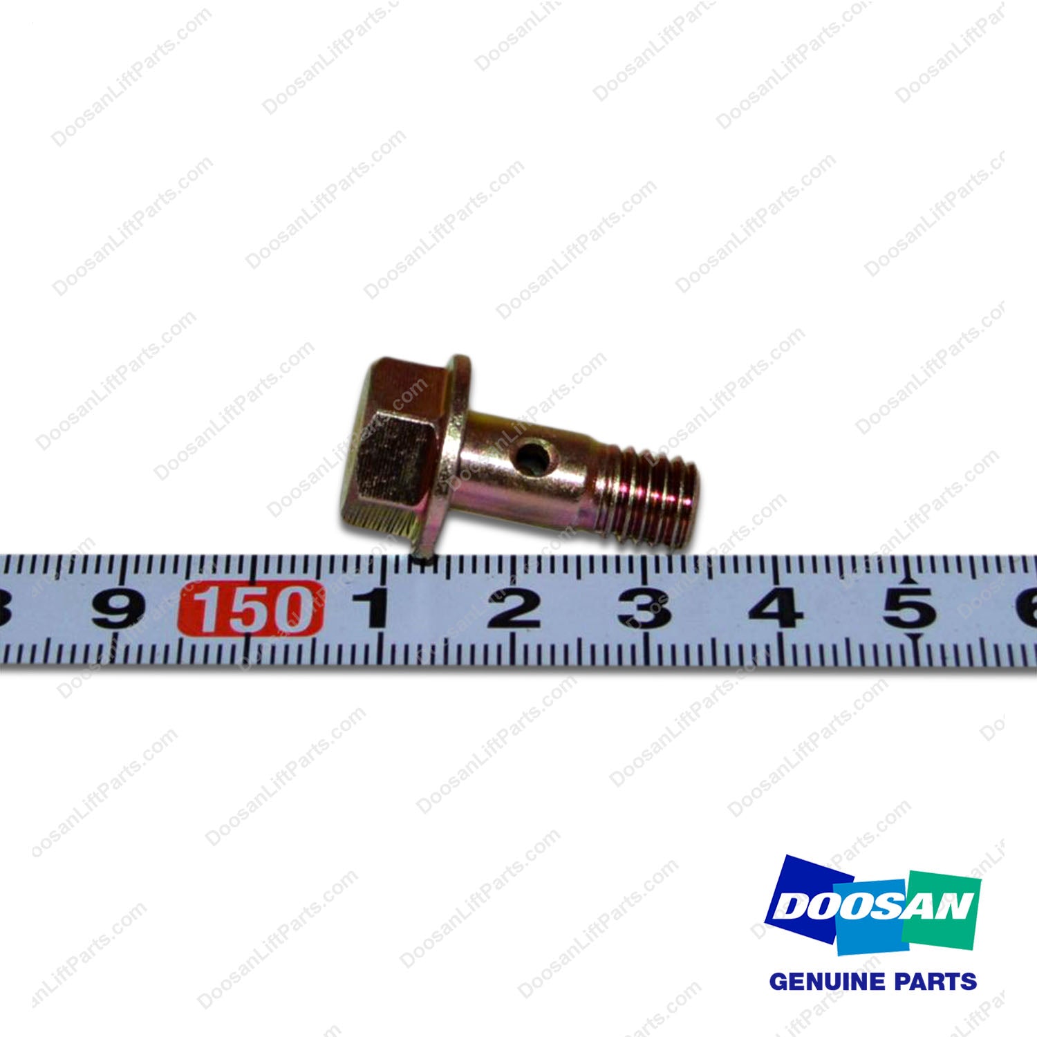 Screw,Hollow;nozzle Holder - Doosan Forklift Part 65.98150-0015B