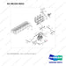 65.98150-0052 AIR COMPRESSOR - full parts diagram, item 7 marked - genuine Doosan / Bobcat forklift part
