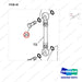 65.98150-0053B Injection Pump - parts diagram, item 20 shown - genuine Doosan / Bobcat forklift part