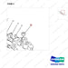 667798 SECTION GP-VALVE - parts diagram, item 3 shown - genuine Doosan / Bobcat forklift part