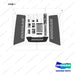 670-3120 Sticker Set - full parts diagram, item 1 marked - genuine Doosan / Bobcat forklift part
