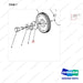 676895 CAMSHAFT GP - parts diagram, item 7 shown - genuine Doosan / Bobcat forklift part