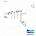 676999 STARTING AID GP - parts diagram, item 5 shown - genuine Doosan / Bobcat forklift part