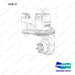 680-0317-14 Drive unit assy  AC - full parts diagram, item 12 marked - genuine Doosan / Bobcat forklift part