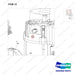 680-0317-14 Drive unit assy  AC - parts diagram, item 12 shown - genuine Doosan / Bobcat forklift part