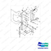 6D3982 CONTROL GP-PARKING BRAKE(1/2) - full parts diagram - genuine Doosan / Bobcat forklift part