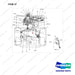 6R7207 LINES GP-SERVICE BRAKE(DISC) - full parts diagram, item 37 marked - genuine Doosan / Bobcat forklift part