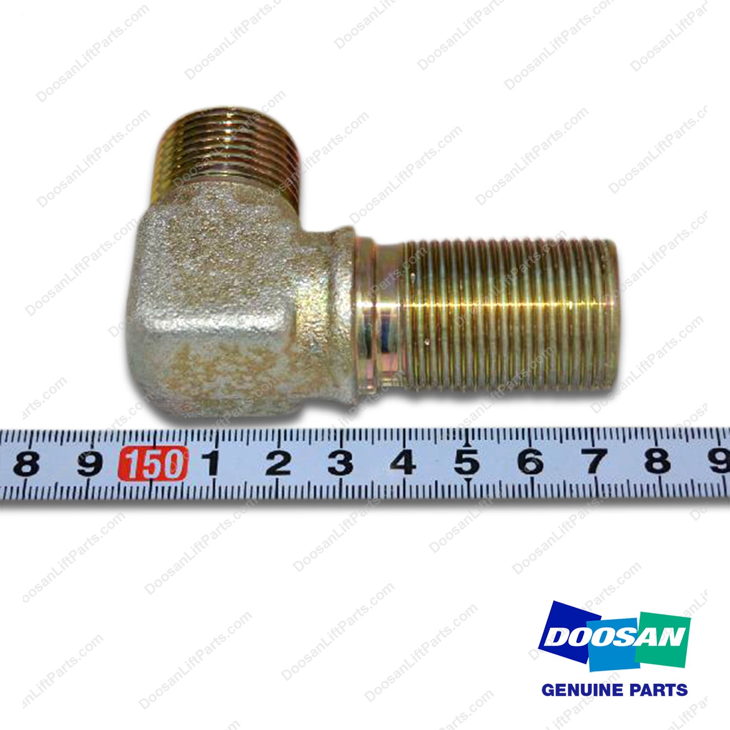 Elbow(90);hose Connect - Doosan Forklift Part 6V8982P
