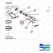 781-0072 Tiller Arm Assy - parts diagram, item 26 shown - genuine Doosan / Bobcat forklift part
