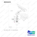 89CM1070 OIL FILTER - full parts diagram, item 1-3 marked - genuine Doosan / Bobcat forklift part