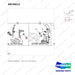 89CM612 WIRE HARNESS - parts diagram, item 6 shown - genuine Doosan / Bobcat forklift part