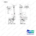 8Q2281 AIR CLEANER GP(PRECLEANER) - full parts diagram, item 3 marked - genuine Doosan / Bobcat forklift part