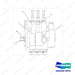 8Q5422 VALVE GP-CONTROL-3WAY - full parts diagram - genuine Doosan / Bobcat forklift part
