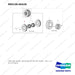 900138-00428 TIRE AND WHEEL GROUP;8TON,FOR OFF-ROAD - full parts diagram, item 1 marked - genuine Doosan / Bobcat forklift part