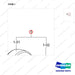 900141-00082 Drive Wheel Mounting Gp - Rubber - Non Marking - parts diagram, item 1 shown - genuine Doosan / Bobcat forklift part