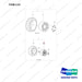 900141-00936 TIRE ARRANGEMENT;PL,NARROW,20/25 - full parts diagram, item 2-01 marked - genuine Doosan / Bobcat forklift part