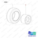 900141-01007 WHEEL & TIRE GP;DRIVE 13 1/2X5 1/2X8 - full parts diagram, item 1 marked - genuine Doosan / Bobcat forklift part