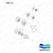 900141-01676 WHEEL AND TIRE;D/SOLID,UHP S/BIAS,PENU,BOBCAT - full parts diagram, item 1-01 marked - genuine Doosan / Bobcat forklift part