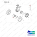 900141-01829 WHEEL AND TIRE;D/EF,SOLID S/EF,SOLID,BOBCAT - full parts diagram, item 1-01 marked - genuine Doosan / Bobcat forklift part
