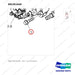 90CM1040 INJECTION PUMP - parts diagram, item 1 shown - genuine Doosan / Bobcat forklift part