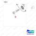 90CM1065 ALTERNATOR MOUNTING - parts diagram, item 3 shown - genuine Doosan / Bobcat forklift part