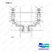 911450 SEC. ATTACHMENT LINES-4WAY - (STD.-3TON) - full parts diagram, item 13 marked - genuine Doosan / Bobcat forklift part