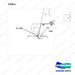 913337 COWLING GP - parts diagram, item 5 shown - genuine Doosan / Bobcat forklift part