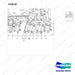 914028 PANEL AS-CONTROL - (72/80 VOLT)(2/3) - parts diagram, item 28 shown - genuine Doosan / Bobcat forklift part