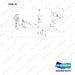 920403-00209 MAST OPERATING LINE GROUP_SUB - full parts diagram, item 16 marked - genuine Doosan / Bobcat forklift part