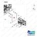 920602-00008 PANEL ASSY;CONTROL - parts diagram, item 8 shown - genuine Doosan / Bobcat forklift part