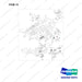 920602-00370 COVER GROUP;DV180S;TIER-4 - full parts diagram, item 13 marked - genuine Doosan / Bobcat forklift part