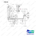 923207 LINES GP-POWER STEERING - full parts diagram, item 26 marked - genuine Doosan / Bobcat forklift part