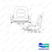 929089 SEAT AS-SUSPENSION - full parts diagram - genuine Doosan / Bobcat forklift part