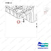 92CM840 OIL PAN - parts diagram, item 4-2 shown - genuine Doosan / Bobcat forklift part