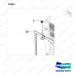 940106-00093 RADIATOR SCREEN;GC45S-9 - parts diagram, item 1 shown - genuine Doosan / Bobcat forklift part