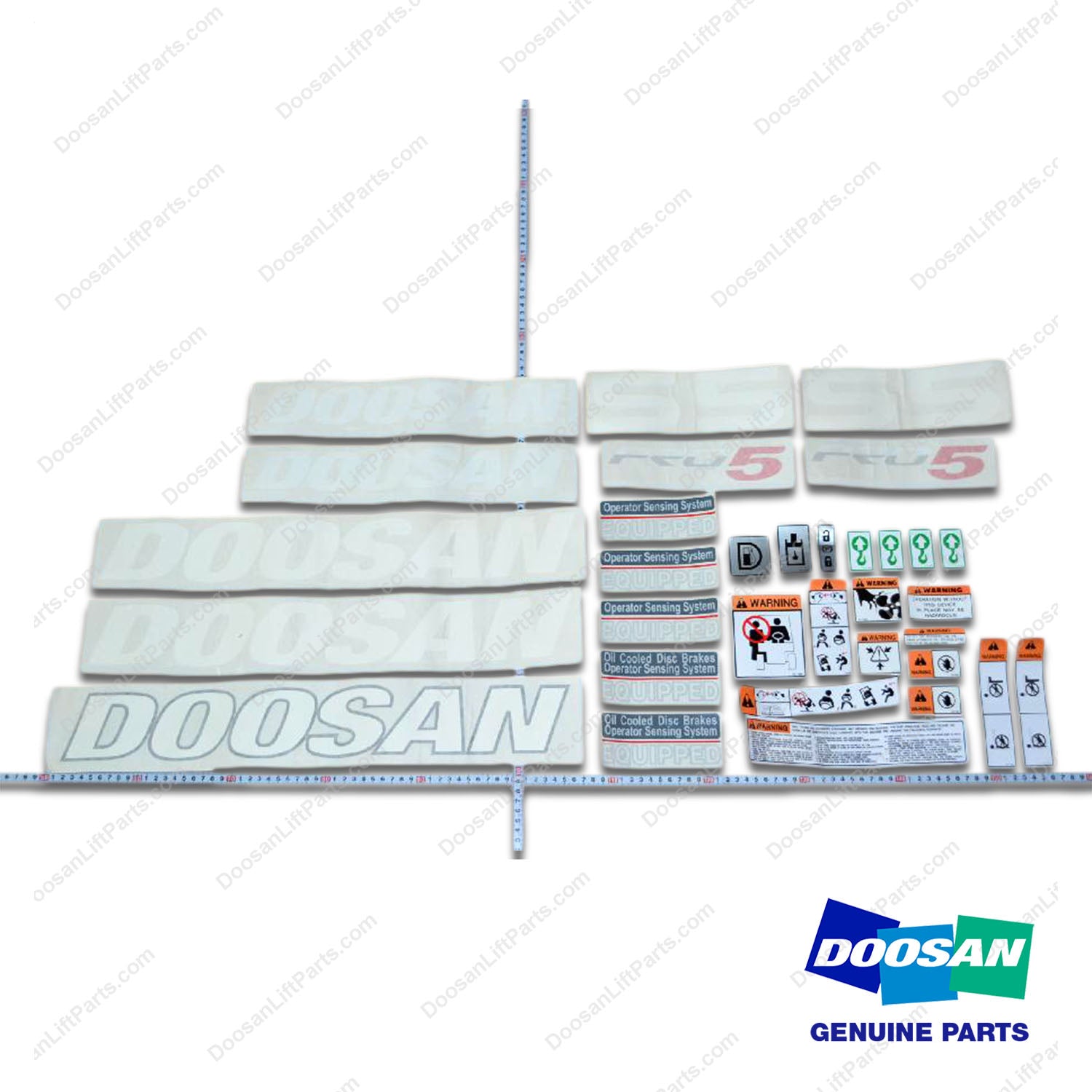 Film KIT;DG55SC/C5 - Doosan Forklift Part 950205-03528