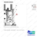 950205-05042 CHART,LOCATION - BR18/20SP-7 - parts diagram, item 6 shown - genuine Doosan / Bobcat forklift part