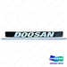 Film;ctwt Doosan Logo - Doosan Forklift Part 950205-06287