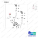 950205-07502 VALVE ASSY,CONTROL;3SEC/3LEVER - parts diagram, item 36 shown - genuine Doosan / Bobcat forklift part