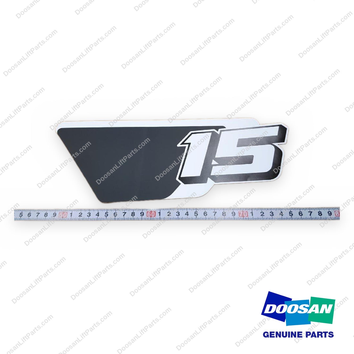 950205-08144 - RH 15 Decal - OEM Doosan Daewoo Bobcat